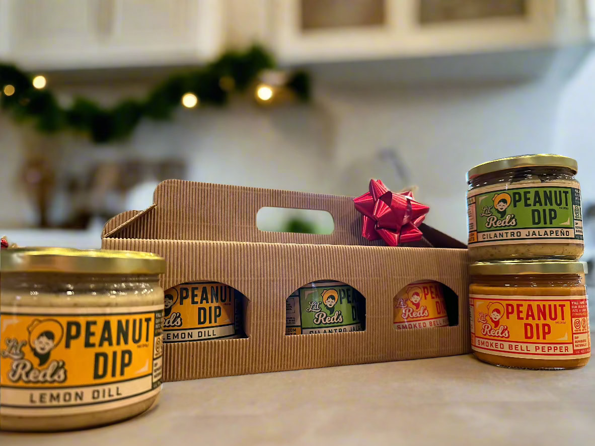 Lil' Red's Peanut Dip Holiday Gift Pack